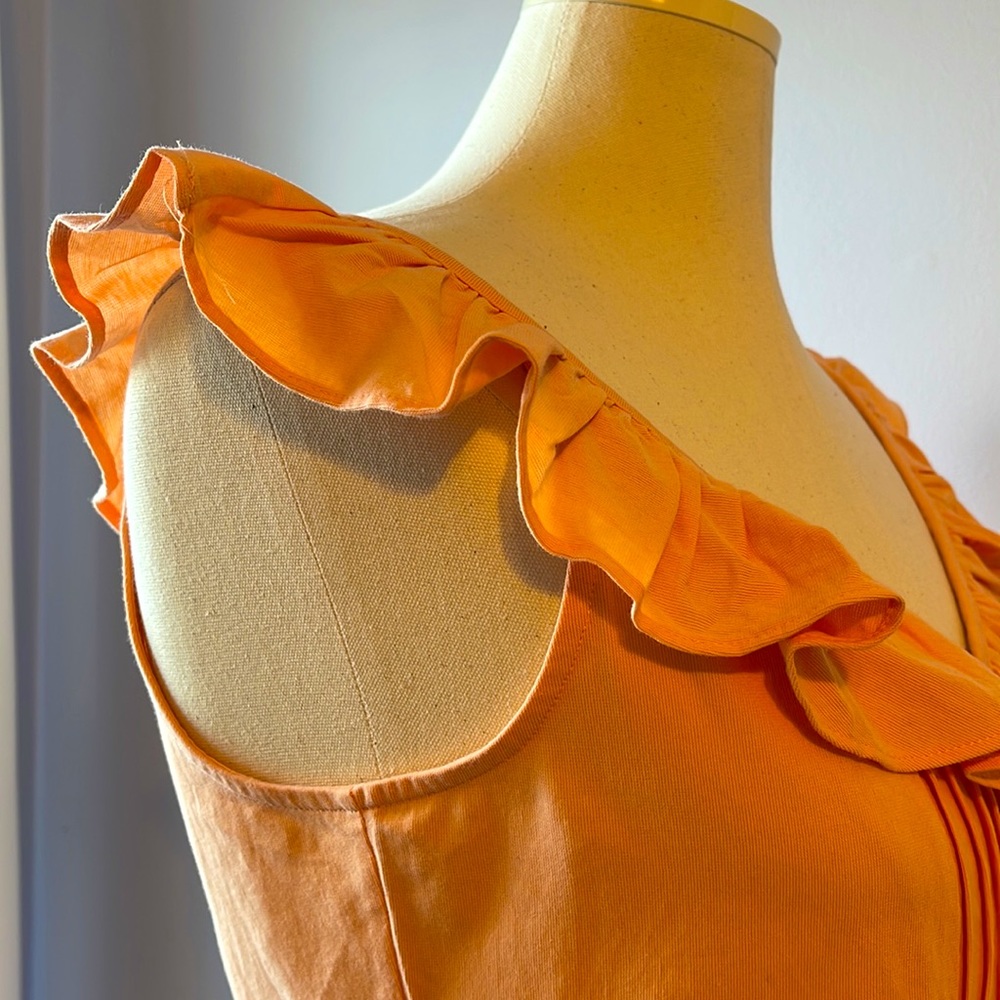 NEW ANN TAYLOR TOP IN BEAUTIFUL PEACH COLOR - Picture 5 of 7